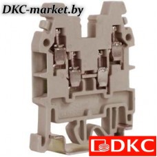 ZCR110GR-RET CBR.2GR, проходной зажим серый 2 ввода/2 вывода, 2,5 кв.мм