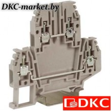 ZDB100GR DBC.2GR(Ex), проходной зажим серый 2 уровня 2,5 кв.мм