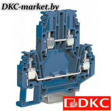 ZDB500 DBC.4 (Ex)i Клемма проходная 4 кв.мм., 2 уровня, винт