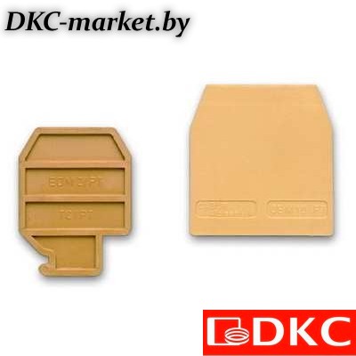 ZDS101GR DAS/PTGR, торцевой изолятор серый для DAS.4