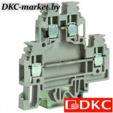 ZDS123GR DAS.4/LI/GR, , двухуровневый зажим с интегрированным эл.компонентами