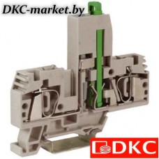 ZHF248GR HMF.4/L48, держатель предохранителя, 4 кв.мм, серый с микросхемой LED 48 В