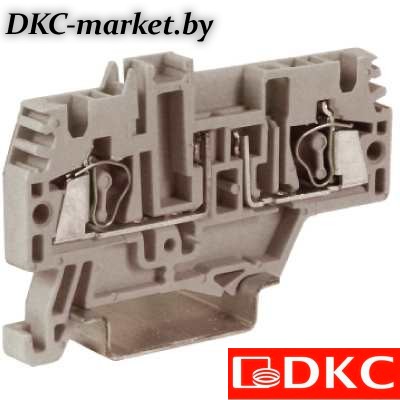 ZHF300GR HMFA.2GR, держатель предохранителя, 2,5 кв.мм, серый