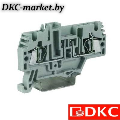 ZHF324GR HMFA.2/L24/GR, держатель предохранителя, 4 кв.мм, серый с LED индикатором, 24 В