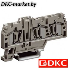 ZHM210GR-RET HMM.4/1+2GR(Ex), проходной зажим 4кв.мм 1ввод/2 вывода