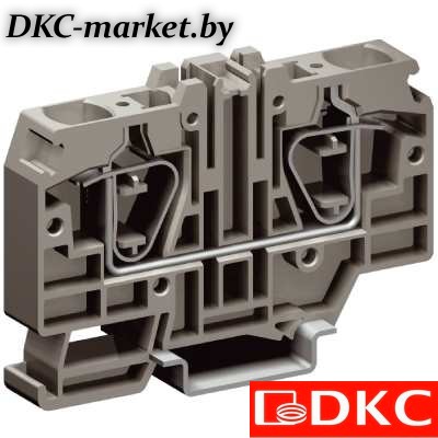 ZHM340GR HMM.16/GR(Ex), проходной зажим серый 16 кв.мм