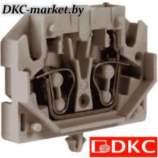 ZHP160GR HPC.2GR(Ex), мини зажим, проходной 2,5 кв.мм серый