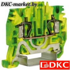 ZHT500 HTE.2(Ex), зажим для заземления, 2,5 кв.мм желто-зеленый