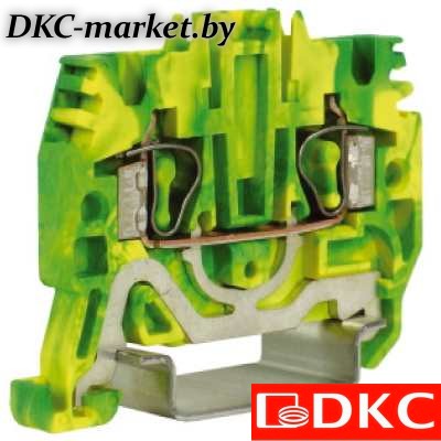 ZHT500 HTE.2(Ex), зажим для заземления, 2,5 кв.мм желто-зеленый