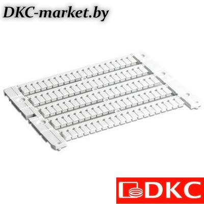 ZNU0861 CNU/8/61, 80/ чистые маркировочные таблички для зажимов  CBC.4, HMM.4