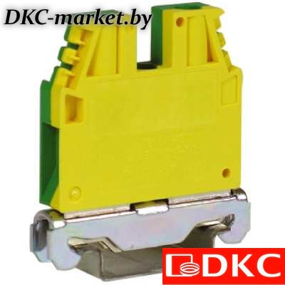 ZTO120 TEC.6/O, зажим для заземления желт.зелен 6 кв.мм