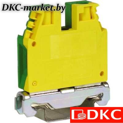 ZTO510 TEC.10/O, зажим для заземления желт.зелен 10 кв.мм